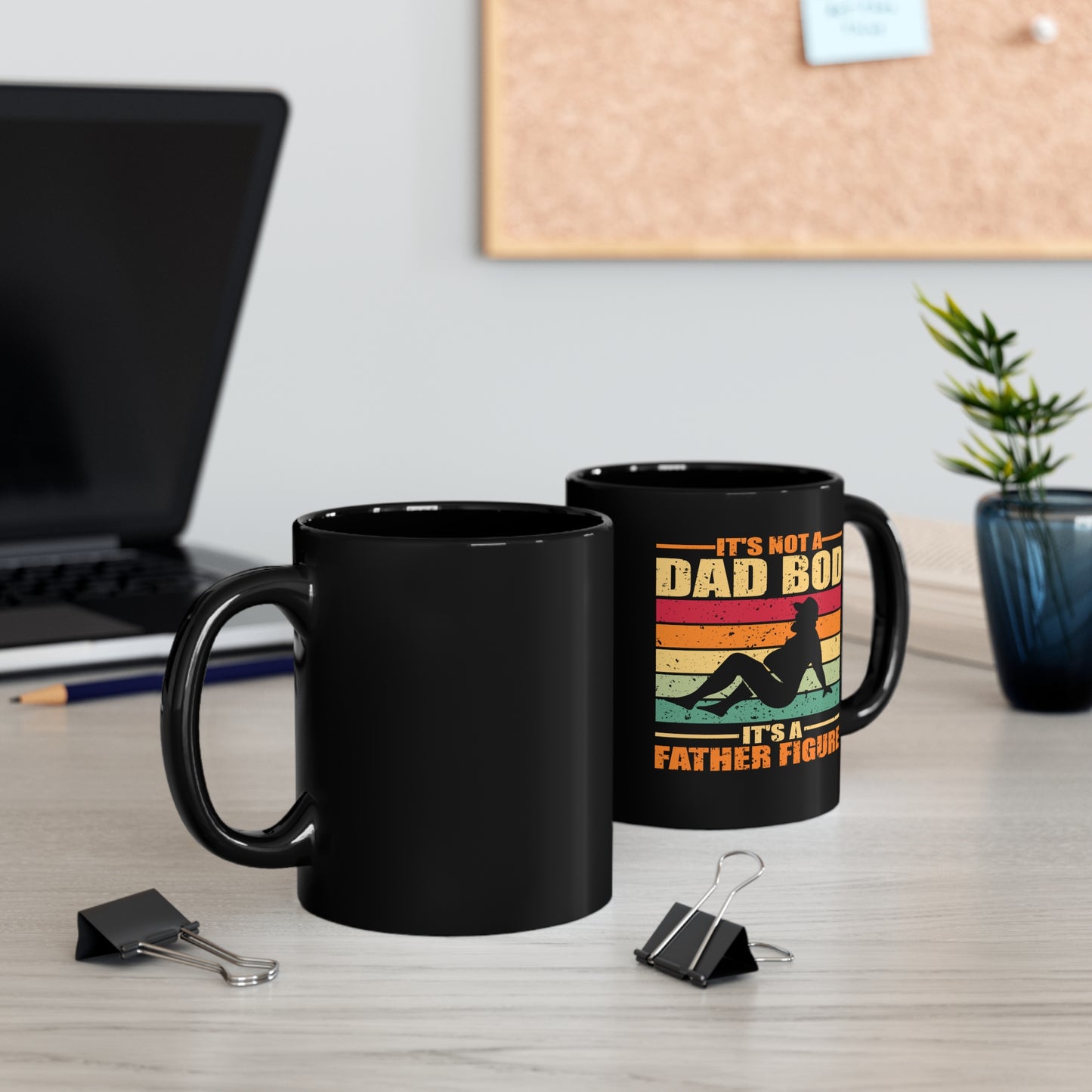 11oz Black Mug