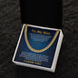 To My Son | Cuban Link Chain
