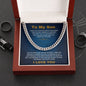 To My Son | Cuban Link Chain