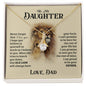 To My Daughter | Alluring Beauty Necklace
