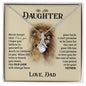 To My Daughter | Alluring Beauty Necklace