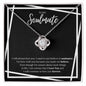 To My Soulmate | Love Knot Necklace