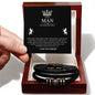 To My Man | Men's "Love You Forever" Bracelet