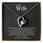 To My Wife | Forever Love Necklace